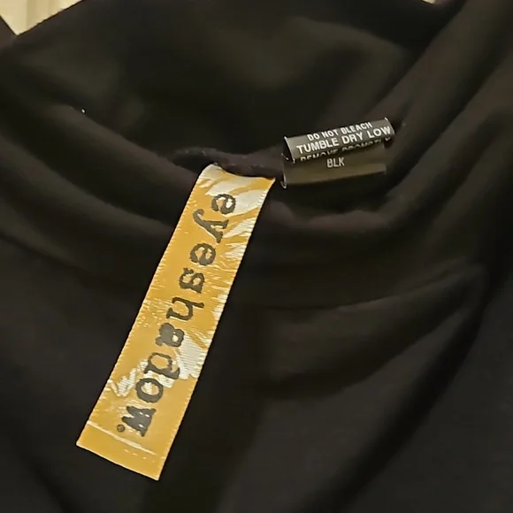 Eyeshadow black cotton skirt size 2x - Picture 4 of 5